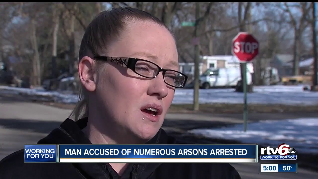 Man accused of numerous arsons arrested - YouTube