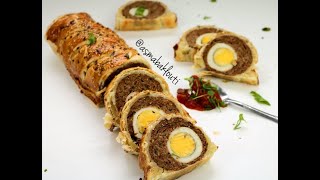 عين صبنيورية بالعجينة المورقة طريقة سهلة و سريعة  Recette Ain sbanyouriya simple et rapide