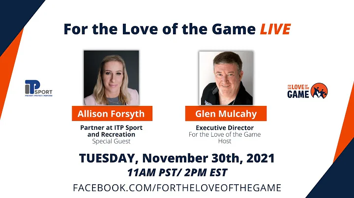 Speaking with Allison Forsyth, Partner at ITP Sport