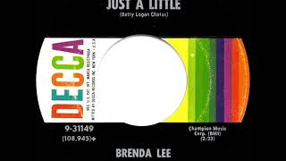 Watch Brenda Lee Just A Little video