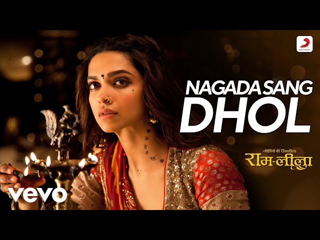 Nagada Sang Dhol Full (Video) - Ram-Leela|Shreya Ghoshal|Ranveer u0026 Deepika|Osman Mir class=