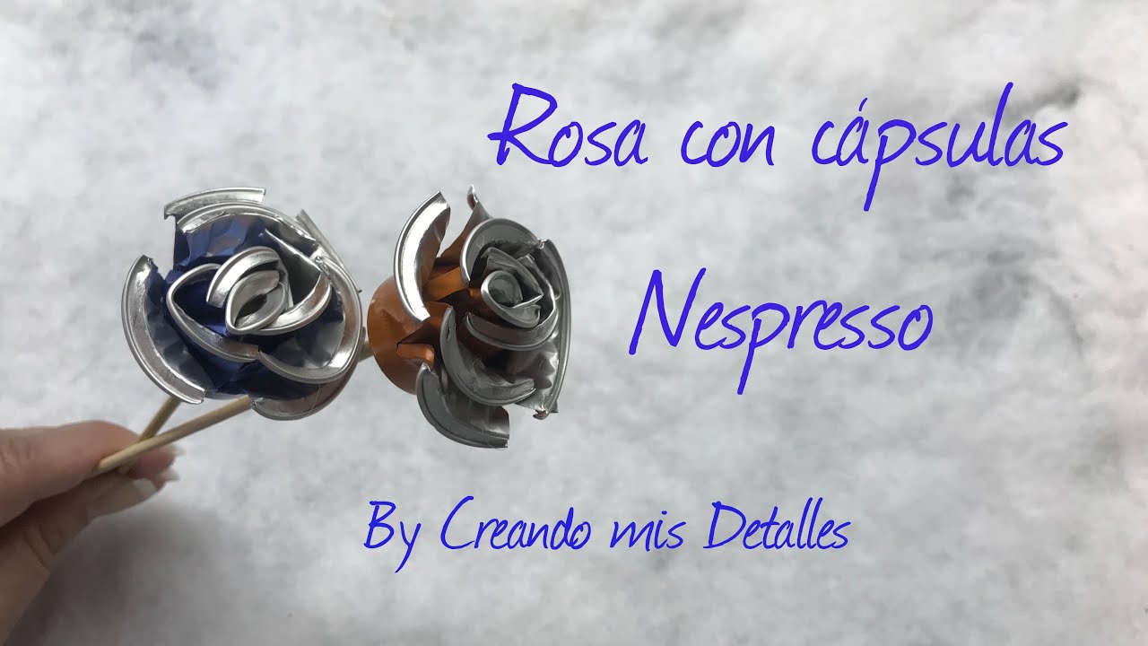 Rosa de cápsulas Nespresso - YouTube
