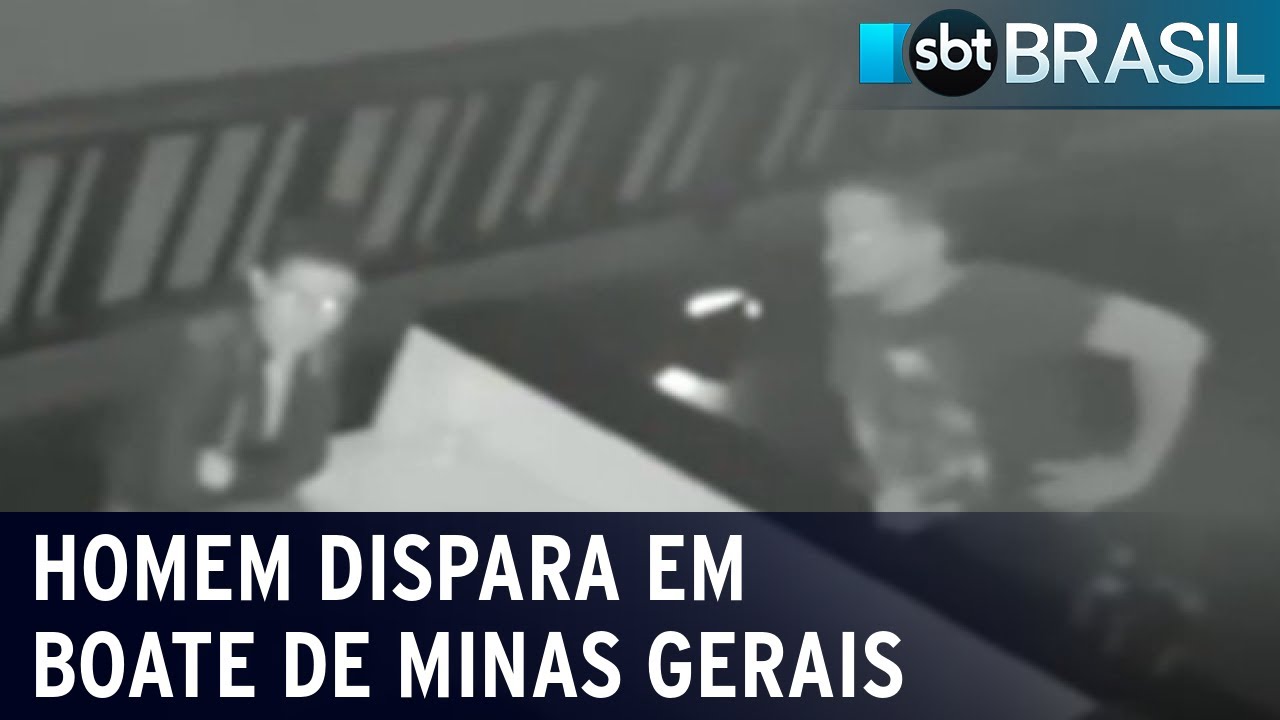 Atirador abre fogo na porta de boate em Minas Gerais | SBT Brasil (04/06/22)