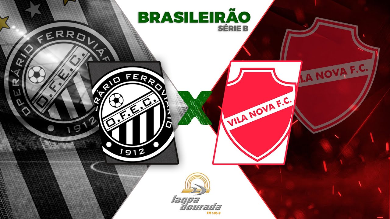 OPERÁRIO X VILA NOVA - 8ª Rodada Campeonato Brasileiro Série B 2021 ...