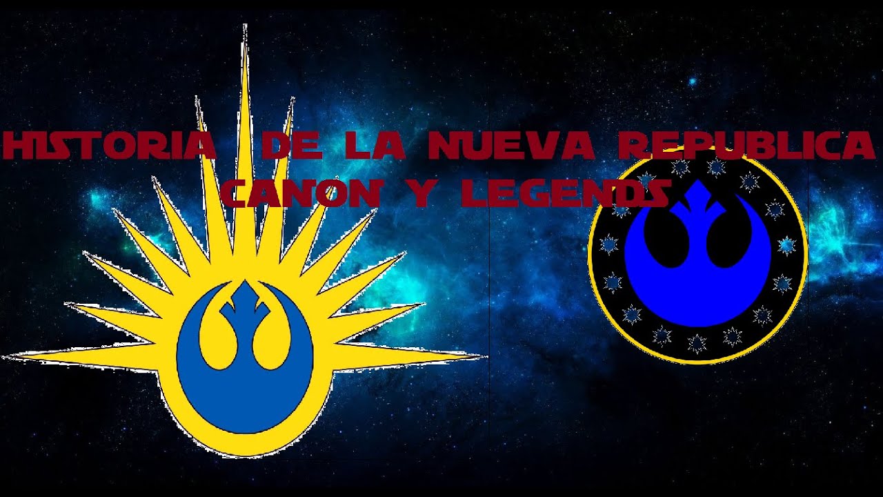 La Nueva República Canon y Legends |Historia