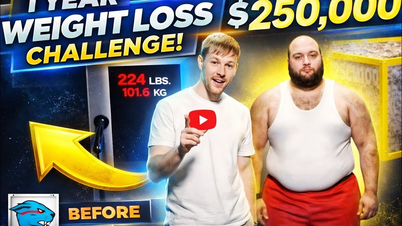 Extreme weight loss challenge 🙌💥