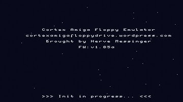 Commodore Amiga Gotek Cortex Floppy Emulator Demo