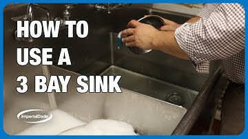 How to Use a 3 Bay Sink | Step-by-Step Guide