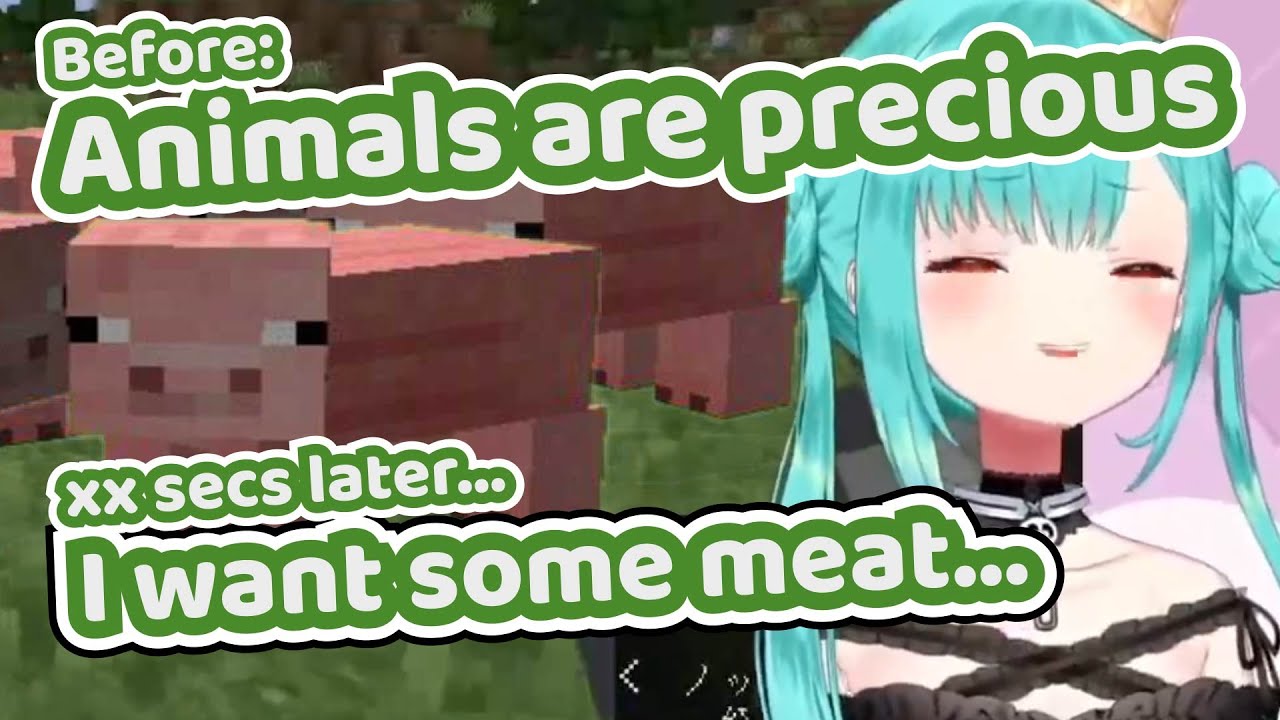 Rushia Doesn't Want To Kill Animals【Hololive | Uruha Rushia】