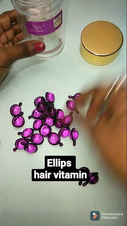 Hair vitamin ellips #shorts #hair #ytshorts #hairstyle #haircare # beauty #369