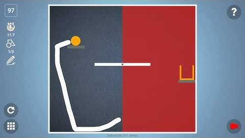 Check out how I solved level 97 in Brain It On! #BrainItOn