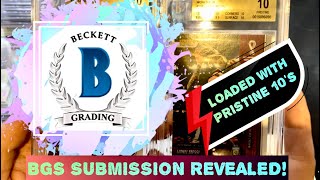 PART ONE: THE REVEAL - Beckett (BGS) Grading Submission Returned! Lots of Gem Mint 9.5 & Pristine 10