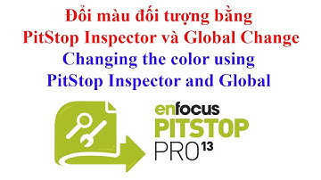 [PitStop Pro] Đổi màu đối tượng bằng PitStop Inspector và Global Change