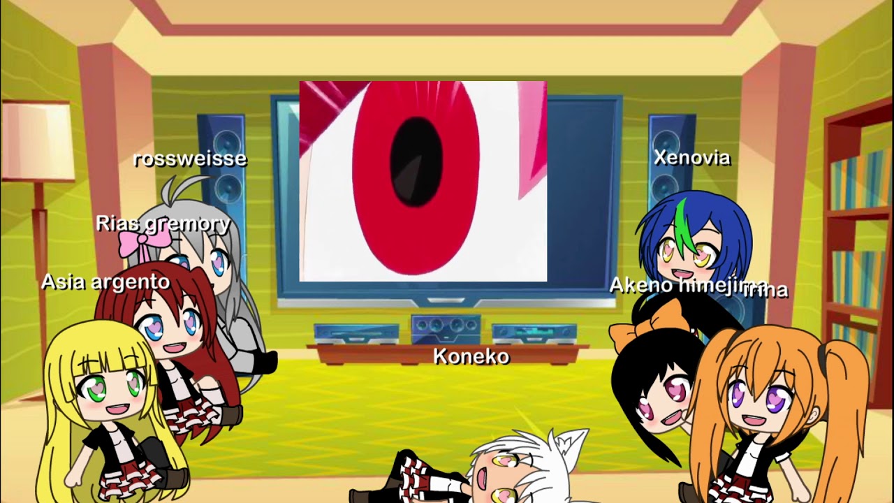 clan gremory reacciona a goku vs bills