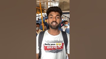 BMTC bus pass🤣🤣 #comedy #kannada #bus #freeticket