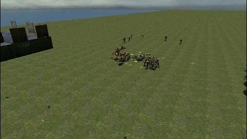 GMOD- combine vs reble vs zombie vs antlion!