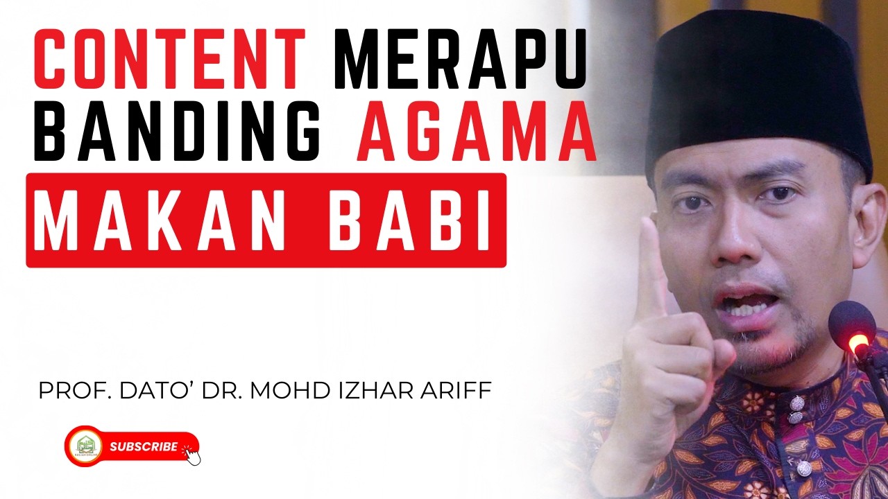 Content Merapu Banding Agama & Makan Babi - Dr Izhar Ariff