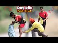 Dog bite public prank  natakot seila