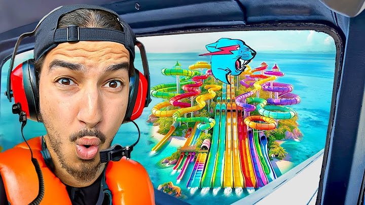 Sneaking into MrBeast's Water Park