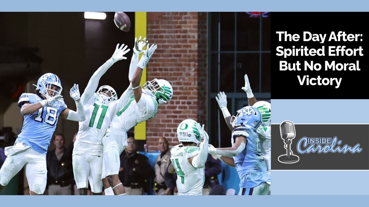 Video: The Day After Podcast - Spirited Effort But No Moral Victory For UNC Football Video: The Day After Podcast - Spirited Effort But No Moral Victory For UNC Football