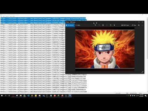 Parsing Link download from Alphacoder with Python and bulk download with IDM. Alphacoder Downloader