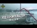 Ход строительства Главного Храма Вооруженных Сил РФ от 20.12.2018 \ Фонд Воскресение