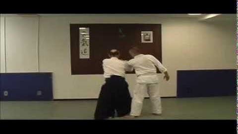 Kihon 5 kyu - Gyaku hanmi katatedori shihonage omote