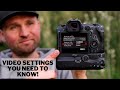 Canon R5 | The Video SETTINGS You NEED to Know!