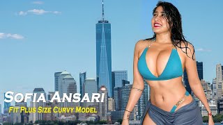 Sofia Ansari ✅ Indian Curvy Model | Plus Size Model | Wiki Facts & Biography