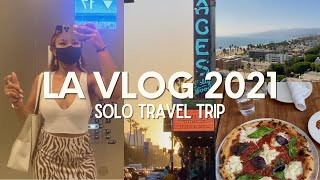 LA VLOG | Solo Travel Vlog (food, shopping, theater, & spa day)