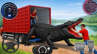 Game Mengemudi Truk Kargo Hewan 3D - Truk Kargo Transportasi Hewan 2024 - Gameplay Android💥 screenshot 2