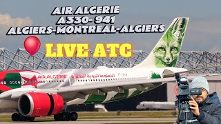 Vol du Air Algérie avec la livrée « ONE TWO THREE VIVA » aperçu à Montréal
