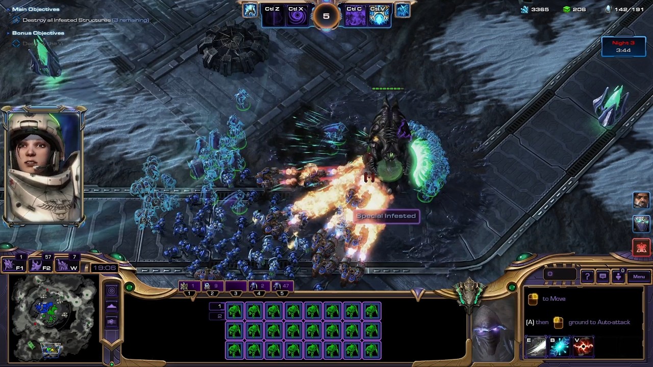 StarCraft 2 Co-op | Vorazun & Raynor | Dead of Night | Brutal