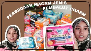 Charm Pembalut Extra Maxi Non Wing & Wing Isi 10Pcs Renceng