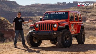 Jeep Wrangler Rubicon with Falken Wildpeak AT4Ws in Moab by Driving Sports TV 17,185 views 1 day ago 19 minutes