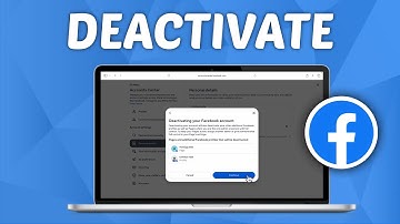 How to Deactivate Facebook Account on Laptop or PC