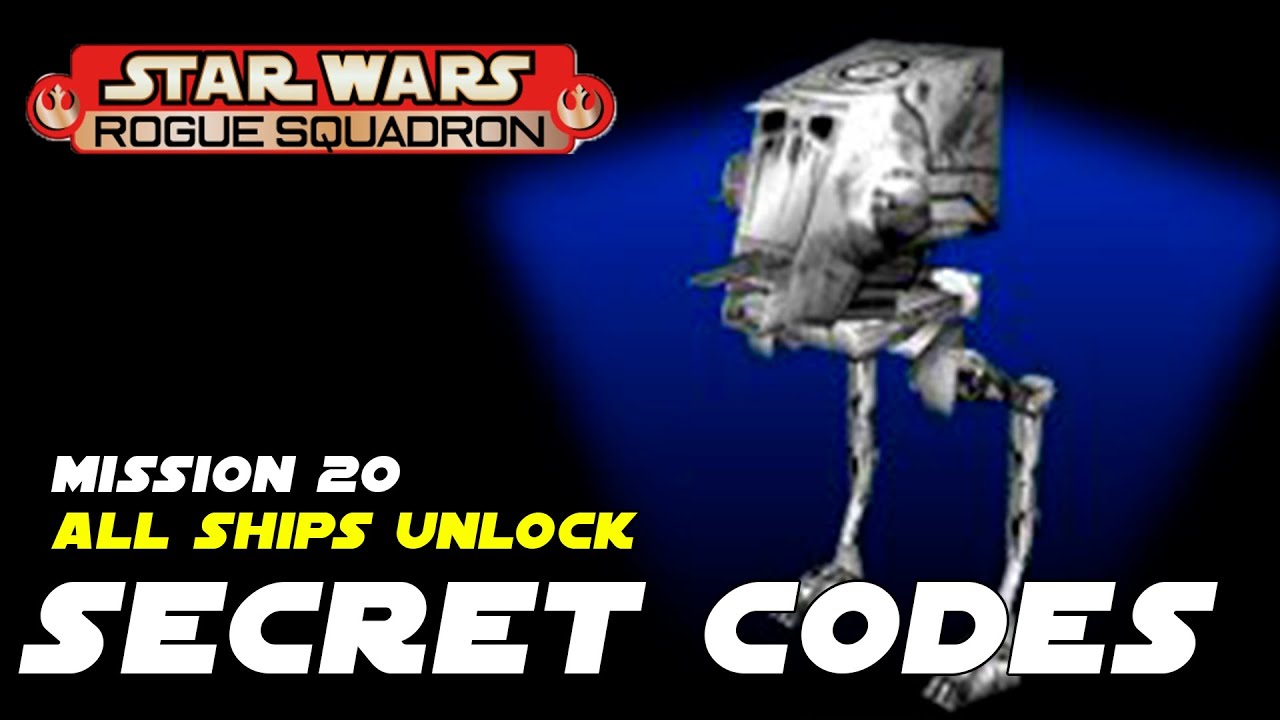 Star Wars: Rogue Squadron - Mission 20: Secret Codes (All ships Unlock ...