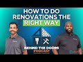 How To Do Renovations The Right Way