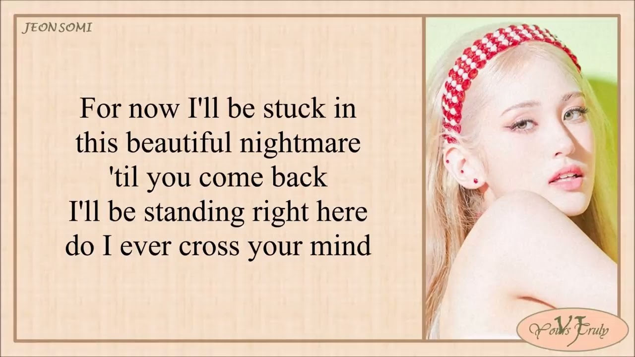 JEON SOMI 전소미 – Anymore Lyrics