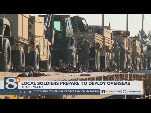 Local Army Reserve Unit prepares to deploy