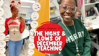 Teaching in December: the highs &amp; lows | teacher vlogmas ep. 2 | Elementary Teacher Vlog