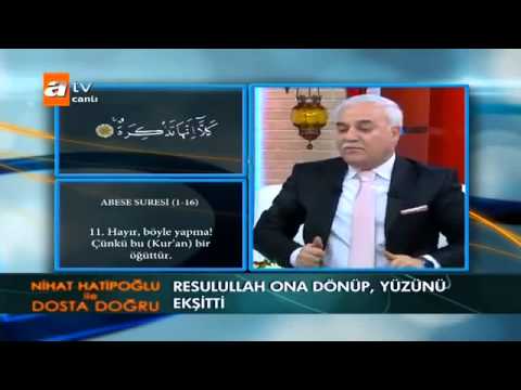 Nihat Hatipoglu-Hz.Abdullah bin Mektum ve Hz.Besir