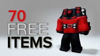 GET 70 FREE ROBLOX ITEMS! 😳😱(2024)