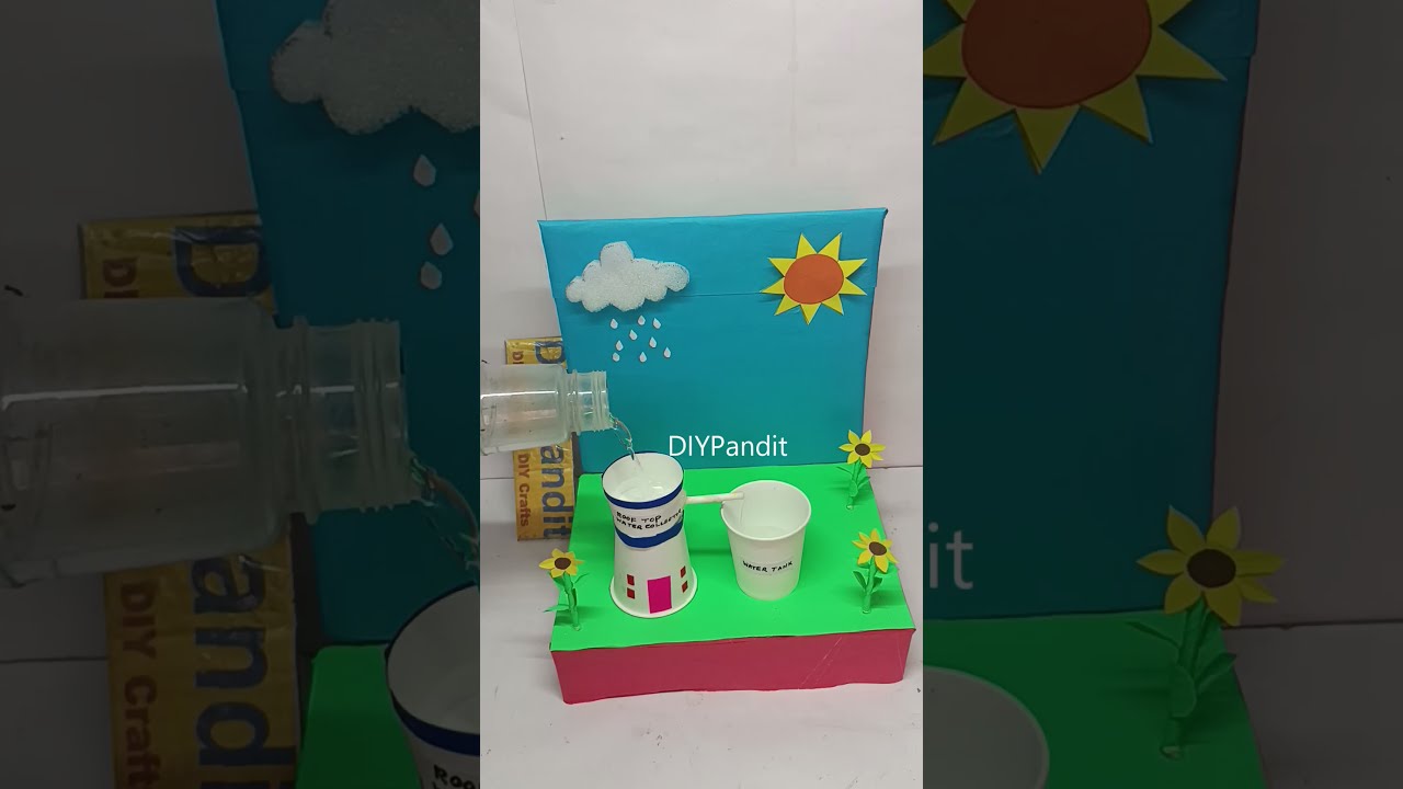 Rainwater Harvesting Working Model Shorts Diypandit DIY Pandit