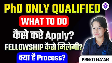 UGC NET 2024 | UGC NET Result PhD Only Category Explained & How to Apply for Fellowship? Preeti Mam