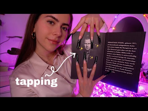 ASMR Book Tapping mit XXL Nägel