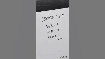 Can you solve this question brain out ! can you find the missing number #maths