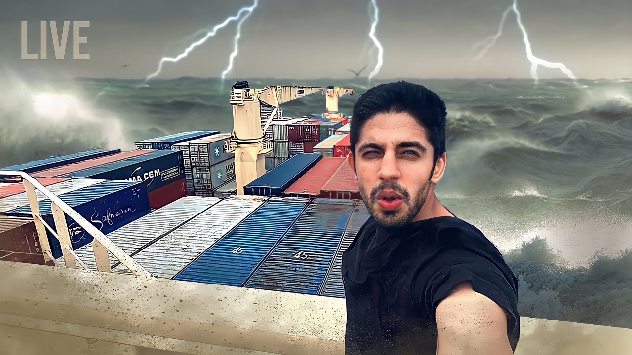 DEADLIEST Storm captured on Life At SEA - Ship almost SANK!