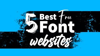 Best website's to download free fonts in 5 min !!