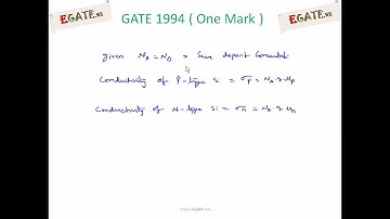Question on Semiconductors - GATE 1994 ECE (Electronic Devices) - www.egate.ws